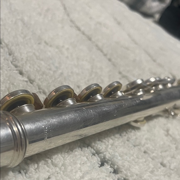 Silver Flute with Black Case - Picture 4 of 8